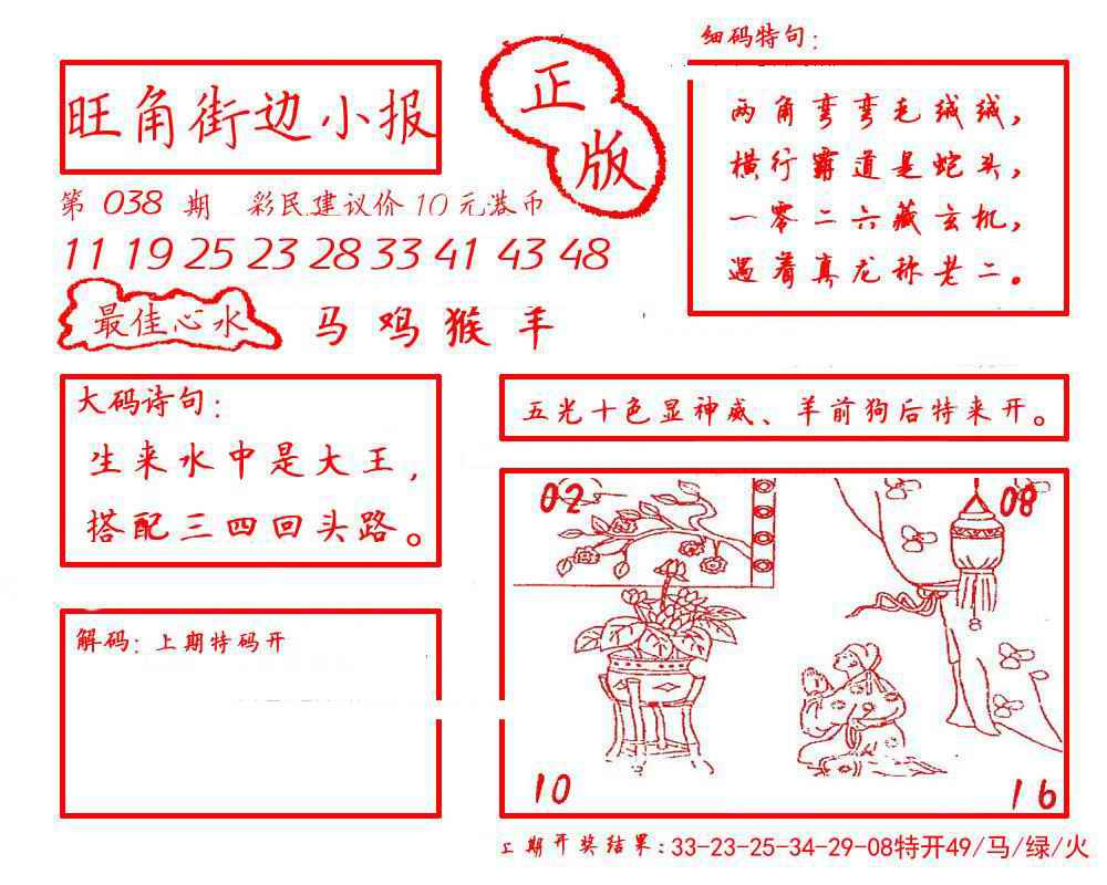 038期旺角街边小报[图]
